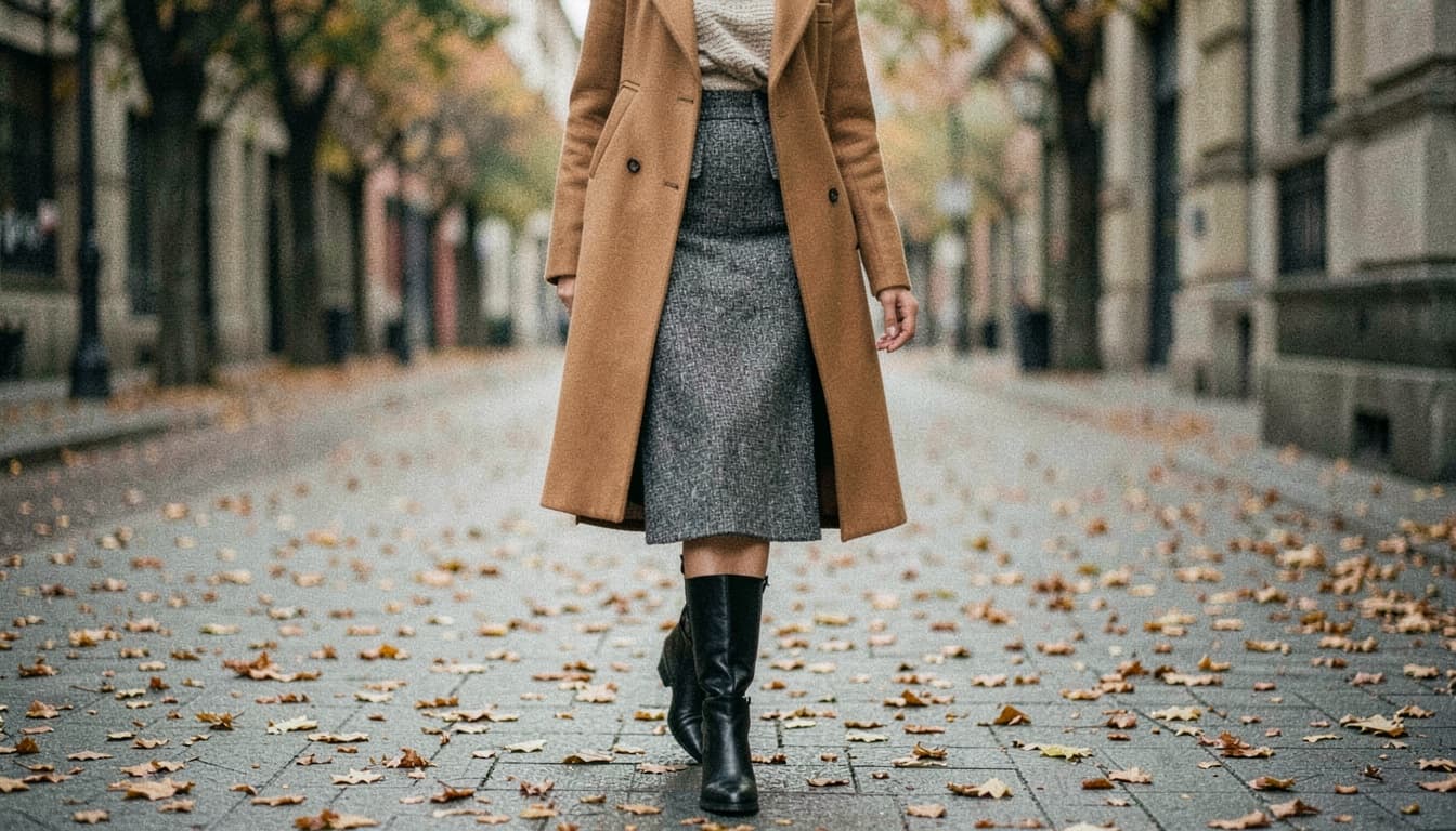 Cómo combinar botas altas: el truco del dos por uno