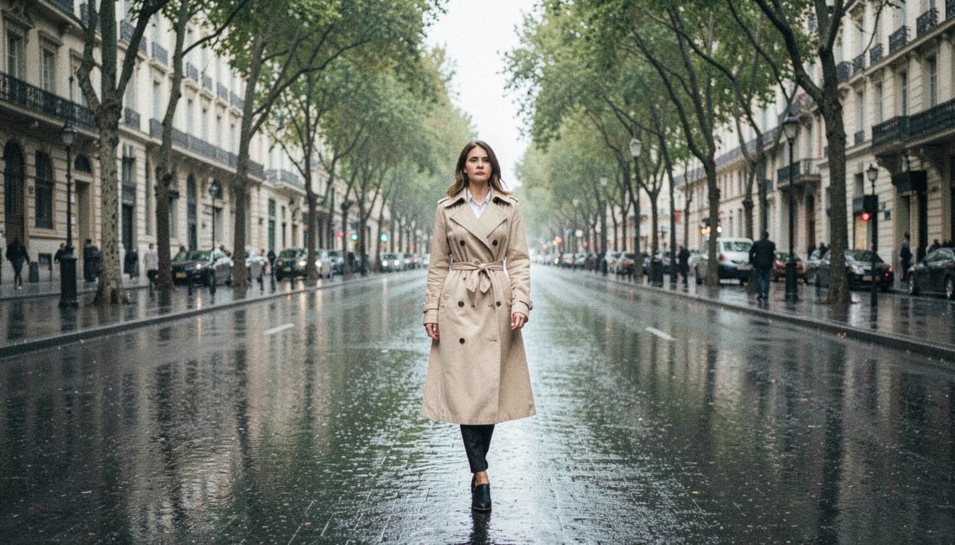 Cómo combinar una gabardina: fórmulas de otoño