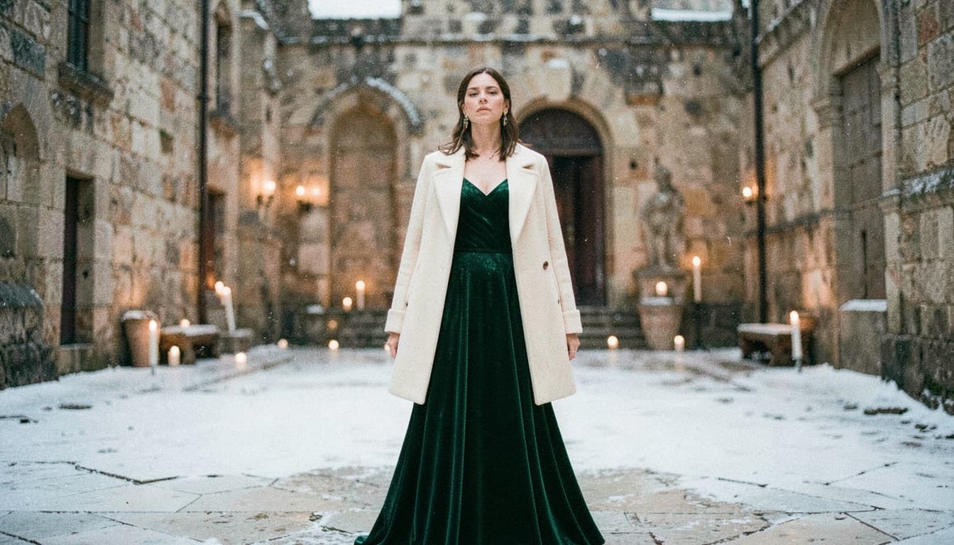 Invitada de boda en invierno: qué ponerte y cómo abrigarte