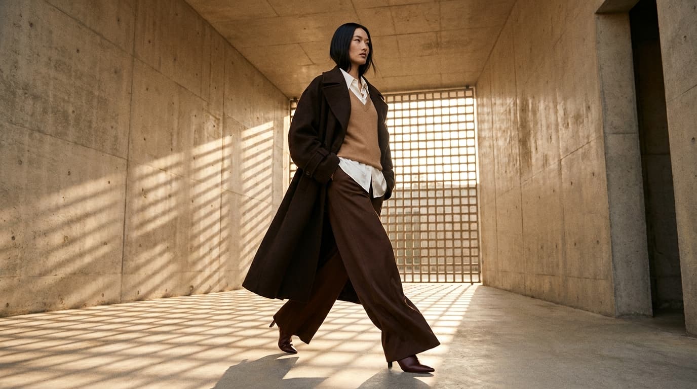 Cómo combinar un pantalón marrón: looks, zapatos y capas