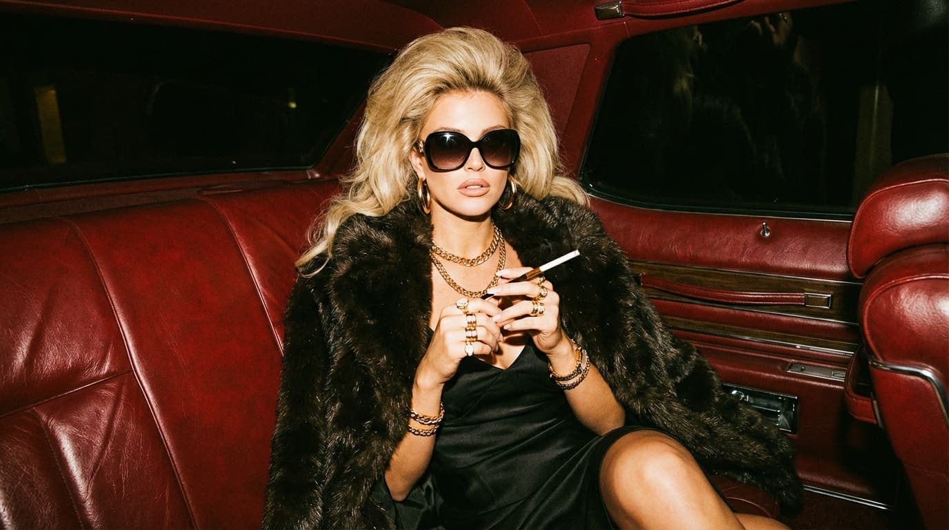 Mob Wife Aesthetic: El retorno de la opulencia y el fin de la era Clean Girl