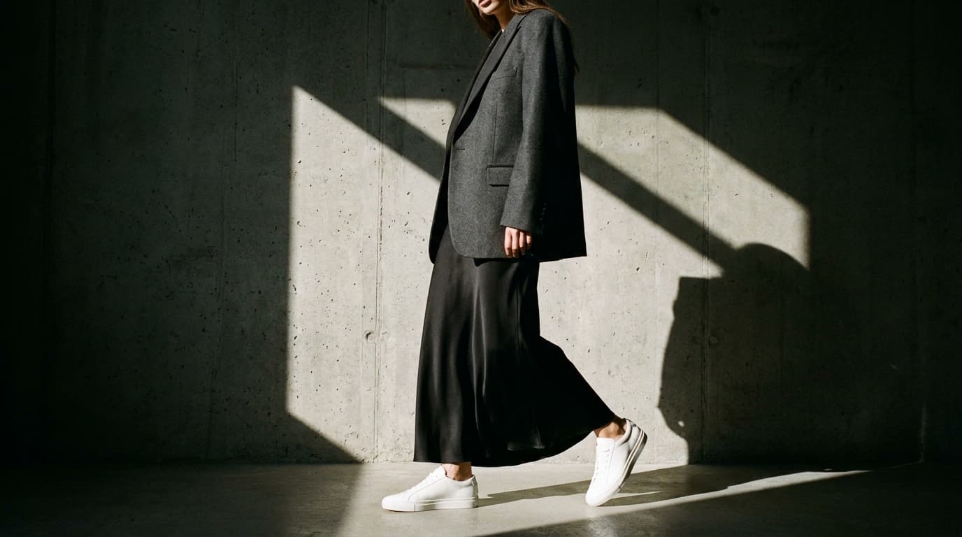 Cómo combinar unas zapatillas blancas: fórmulas por ocasión